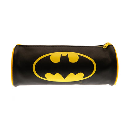 Black-Yellow - Front - Batman Core Barrel Pencil Case