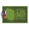 Green - Front - Guardians Of The Galaxy I Am Groot Welcome Door Mat