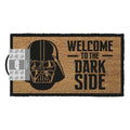 Brown-Black - Front - Star Wars Welcome To The Dark Side Door Mat