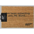 Brown - Side - James Bond Ive Been Expecting You Door Mat