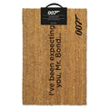 Brown - Front - James Bond Ive Been Expecting You Door Mat