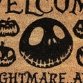 Brown-Black - Pack Shot - Nightmare Before Christmas A Nightmare Awaits Door Mat