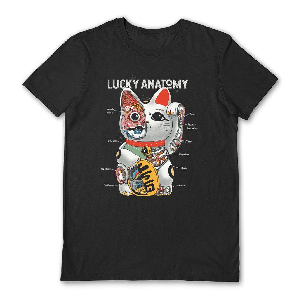 Black - Back - Pepe Rodriguez Unisex Adult Lucky Anatomy T-Shirt