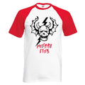 White-Red-Black - Front - Stranger Things Unisex Adult Hellfire Club T-Shirt