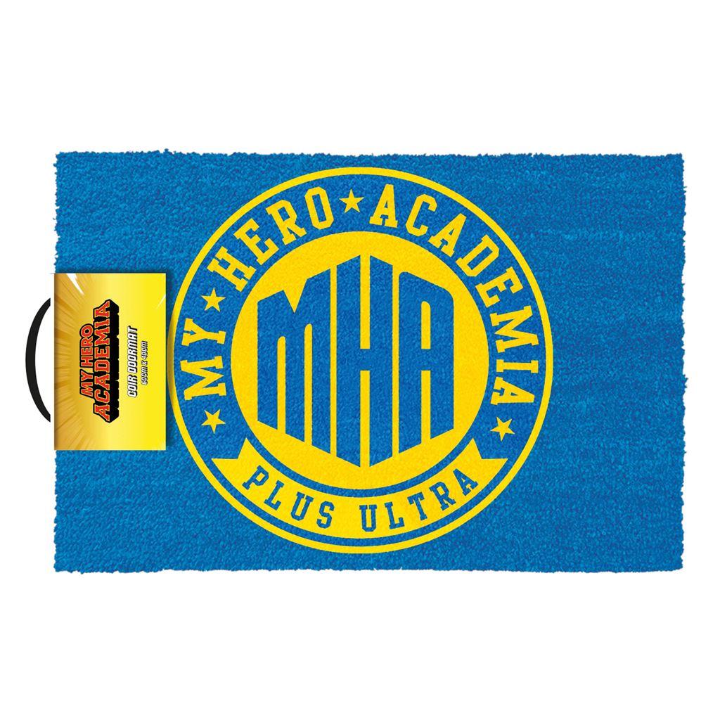 Blue-Yellow - Front - My Hero Academia Logo Door Mat