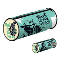 Blue-Beige-Black - Front - Star Wars: The Mandalorian Where I Go Pencil Case