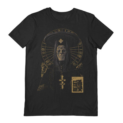 Black - Front - Rebel Moon Unisex Adult Imperium Priest T-Shirt