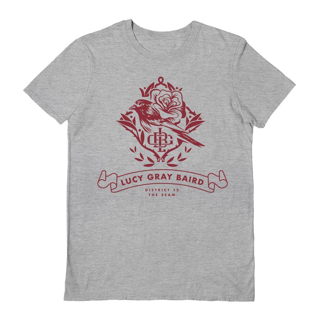 Sports Grey - Front - The Hunger Games: The Ballad of Songbirds & Snakes Unisex Adult Logo T-Shirt