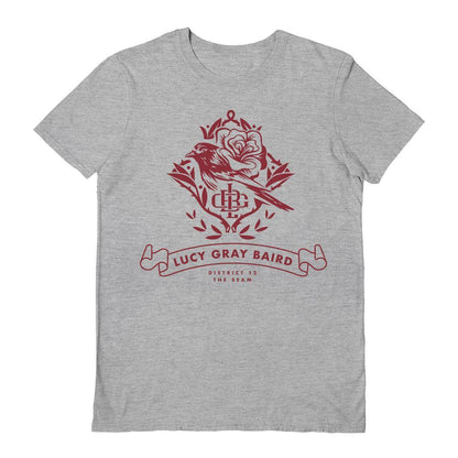 Sports Grey - Front - The Hunger Games: The Ballad of Songbirds & Snakes Unisex Adult Logo T-Shirt
