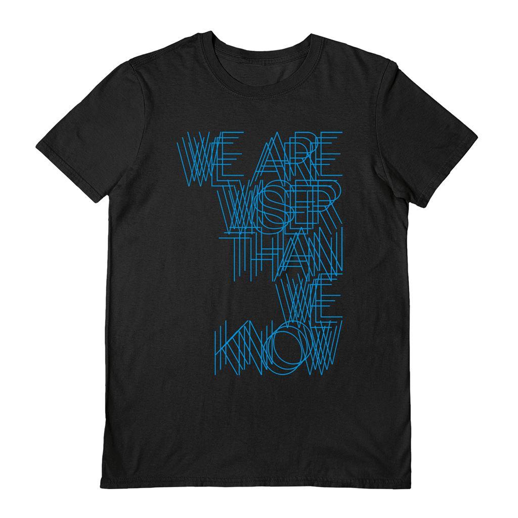 Black - Front - Bulo Unisex Adult We Are Wiser T-Shirt