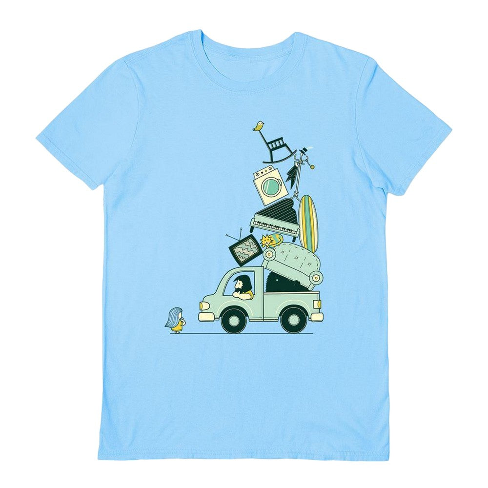 Light Blue - Front - Agrimony Unisex Adult There´s Still Room At The Top T-Shirt