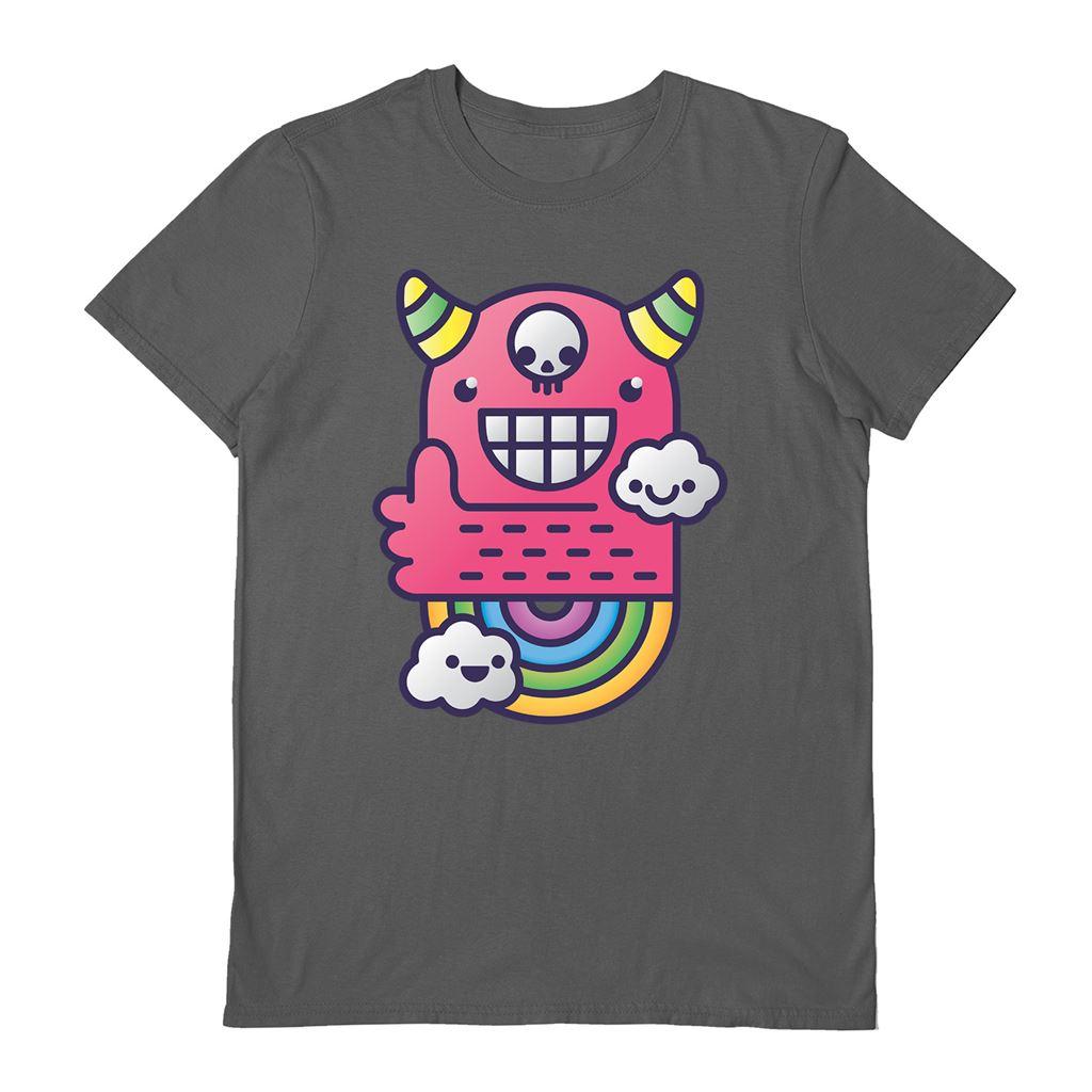 Charcoal - Front - Beanepod Unisex Adult U Are Best Friend T-Shirt