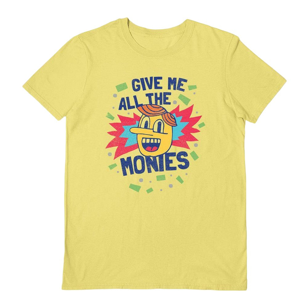 Yellow - Front - Beanepod Unisex Adult Capitalism Is Awesome T-Shirt