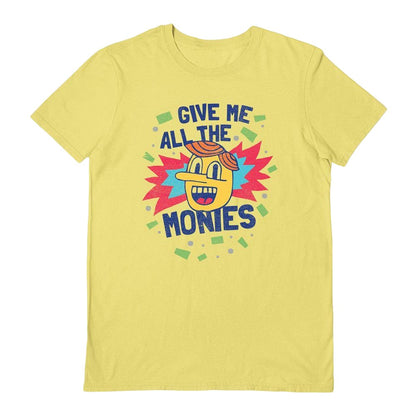 Yellow - Front - Beanepod Unisex Adult Capitalism Is Awesome T-Shirt