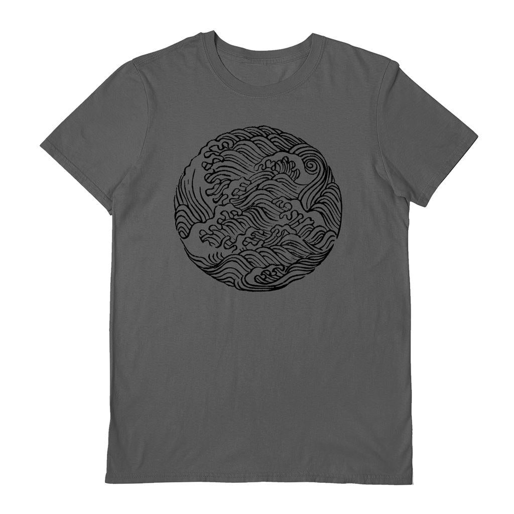 Charcoal - Front - Bulo Unisex Adult Ha Bun Shu T-Shirt