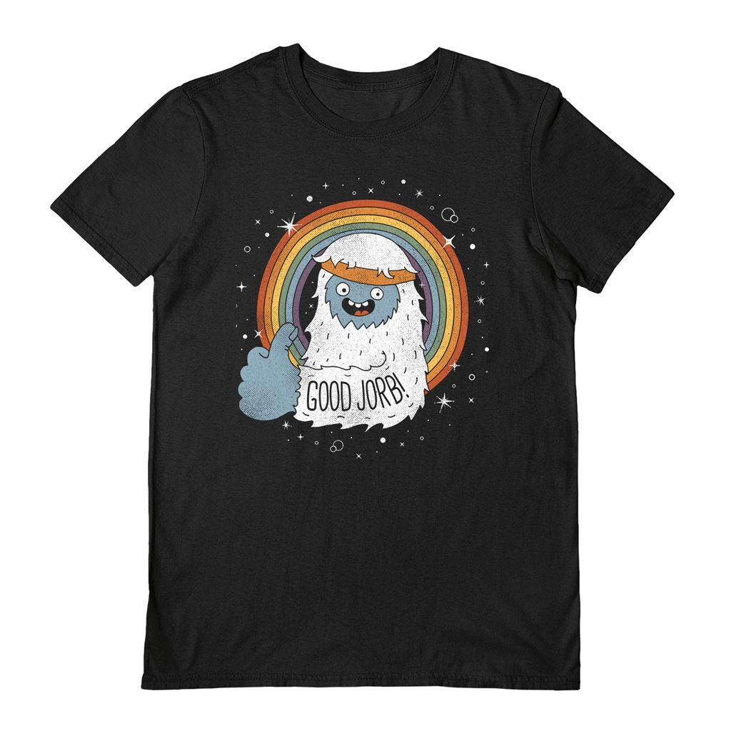 Black - Front - Beanepod Unisex Adult Good Jorb T-Shirt