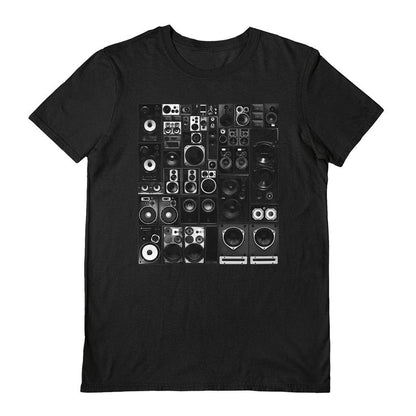 Black - Front - Bulo Unisex Adult Hifidelity T-Shirt