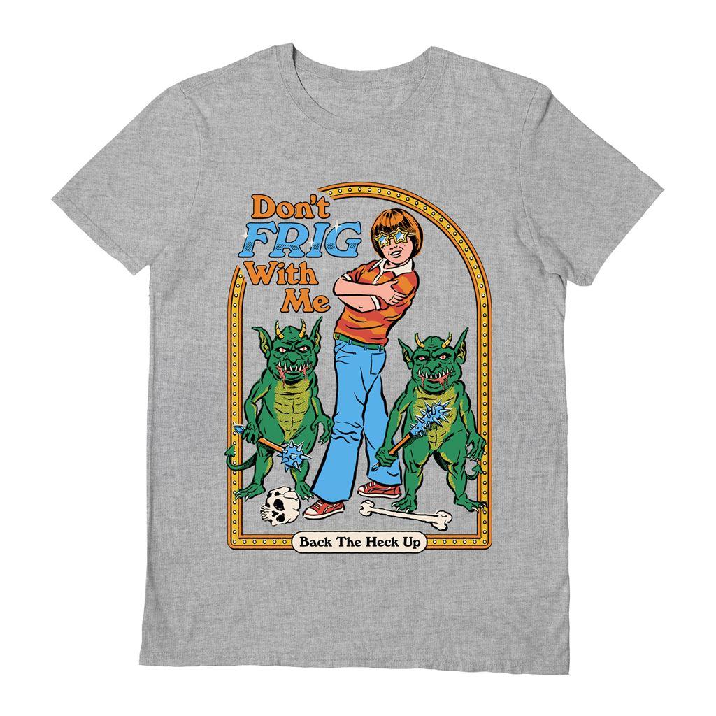 Sports Grey - Front - Steven Rhodes Unisex Adult Don´t Frig With Me T-Shirt