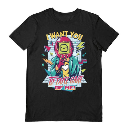 Black - Front - Ilustrata Unisex Adult Samagotchi T-Shirt