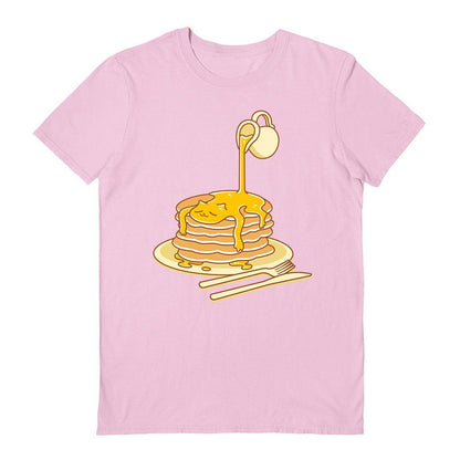 Pink - Front - Benjimoji Unisex Adult Good Meowning T-Shirt