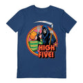 Navy - Front - Steven Rhodes Unisex Adult High Five T-Shirt