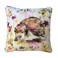 Multicoloured - Front - Jennifer Rose Hedgehog Filled Cushion
