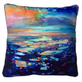 Blue-Multicoloured - Front - Scott Naismith Hebridean Resonance 2 Filled Cushion