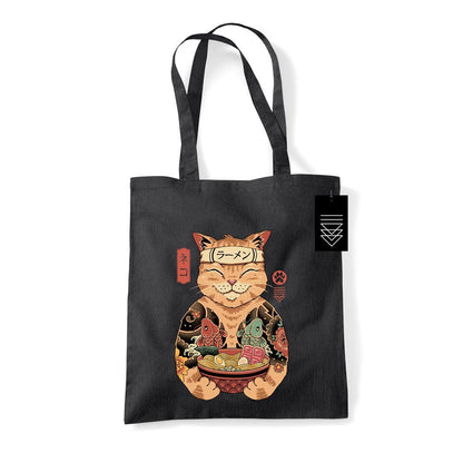 Black - Front - Vincent Trinidad Catana Ramen Tote Bag