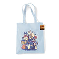 Pastel Blue - Front - Ilustrata Spirited Creatures Tote Bag