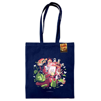 Navy - Front - Ilustrata Ready Player Neighbor Tote Bag