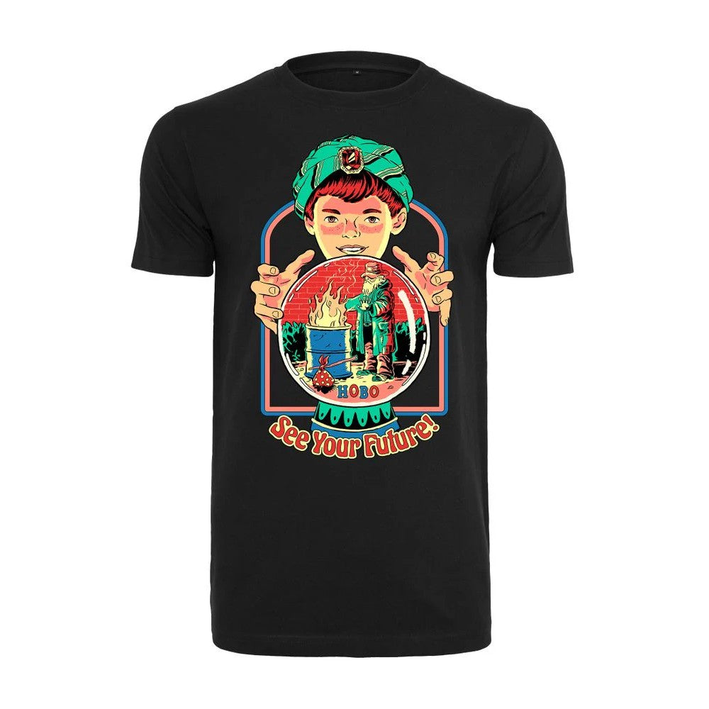 Black - Front - Steven Rhodes Unisex Adult See Your Future T-Shirt