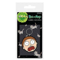 Multicoloured - Side - Rick And Morty Terrified Face Morty Keyring