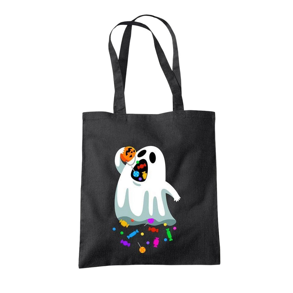 Black - Front - Benjimoji Hungry Ghost Tote Bag