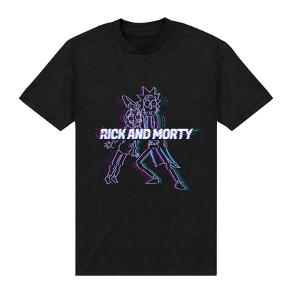 Black - Front - Rick And Morty Unisex Adult 3D T-Shirt