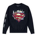 Black - Front - Superman Unisex Adult 85th Anniversary Sweatshirt