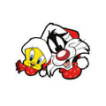 Navy - Side - Looney Tunes Unisex Adult Sylvester & Tweety Sweatshirt