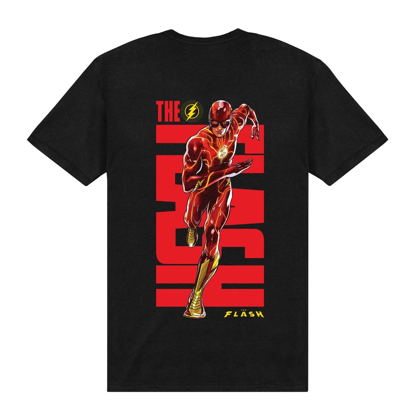 Black - Back - The Flash Unisex Adult T-Shirt