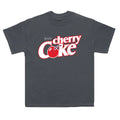 Charcoal - Front - Coca-Cola Unisex Adult Cherry Coke T-Shirt