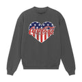 Charcoal - Front - Coca-Cola Unisex Adult Americana Sweatshirt