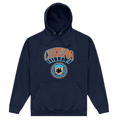 Navy - Front - Cheetos Unisex Adult Logo Hoodie