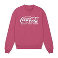 Pink - Front - Coca-Cola Unisex Adult Logo Sweatshirt