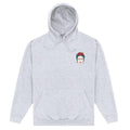 Heather Grey - Front - Frida Kahlo Unisex Adult Illustration Hoodie