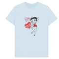 Light Blue - Front - Betty Boop Unisex Adult Oop-A-Doop T-Shirt