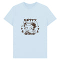 Light Blue - Front - Betty Boop Unisex Adult Cowgirl T-Shirt