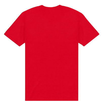Red - Back - The Powerpuff Girls Unisex Adult Chest T-Shirt