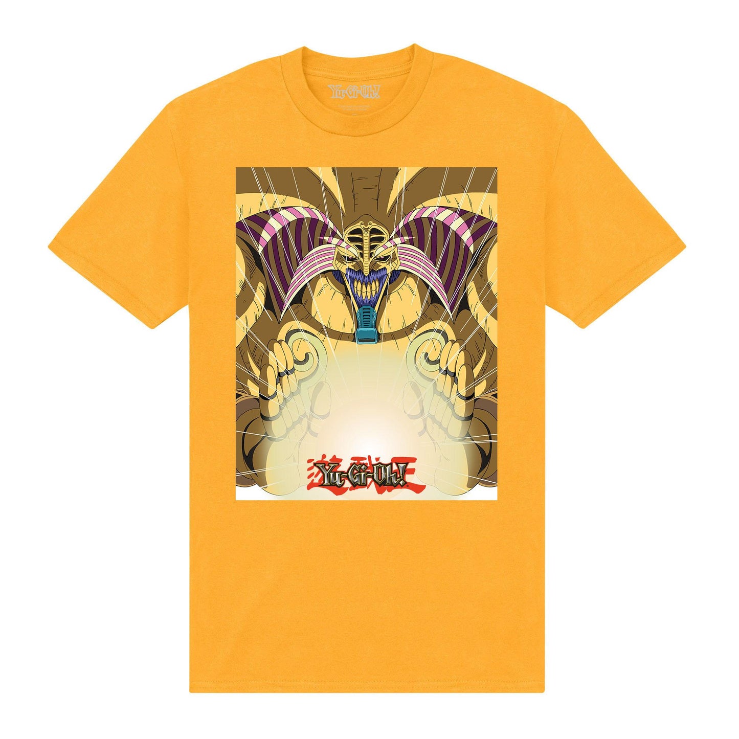 Yellow - Front - Yu-Gi-Oh! Unisex Adult Poster T-Shirt