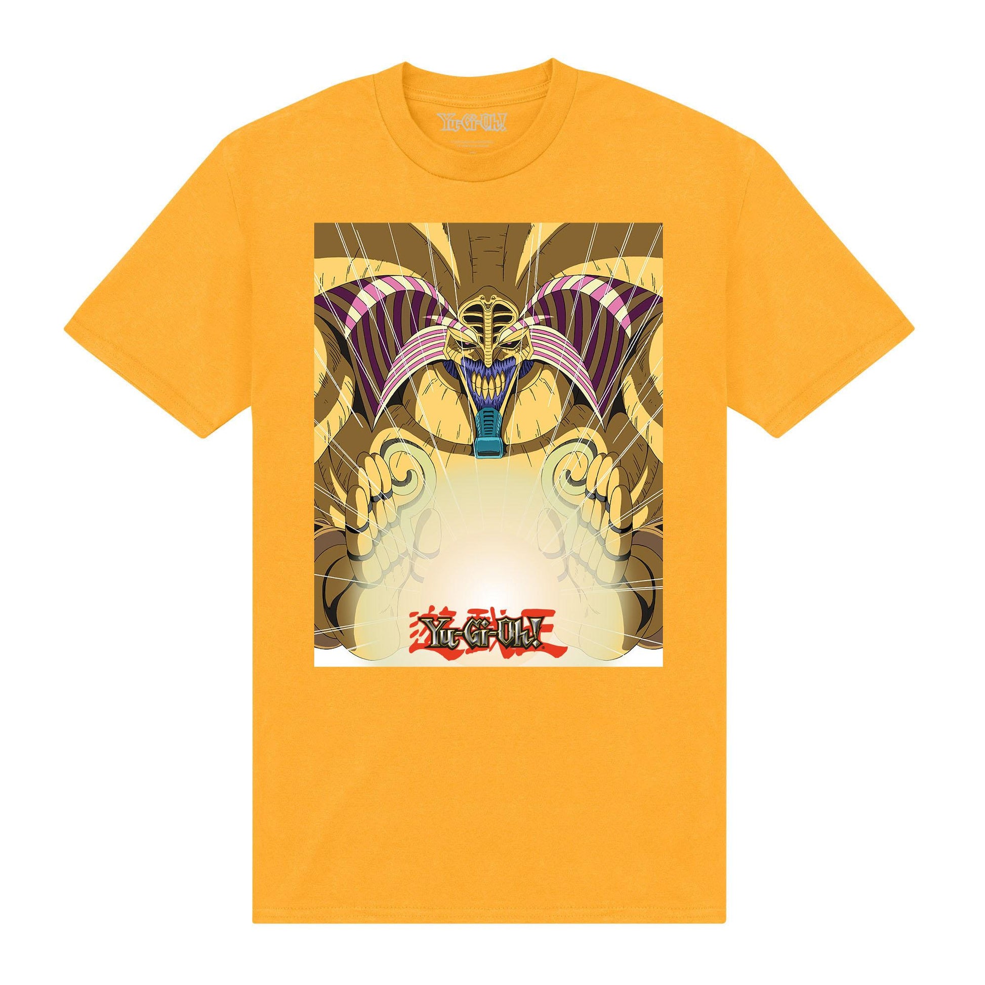 Yellow - Front - Yu-Gi-Oh! Unisex Adult Poster T-Shirt
