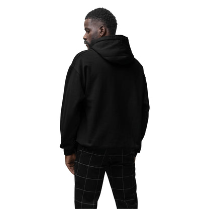 Black - Back - Friends Unisex Adult Poster Hoodie