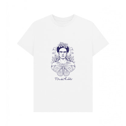 White - Front - Frida Kahlo Unisex Adult T-Shirt