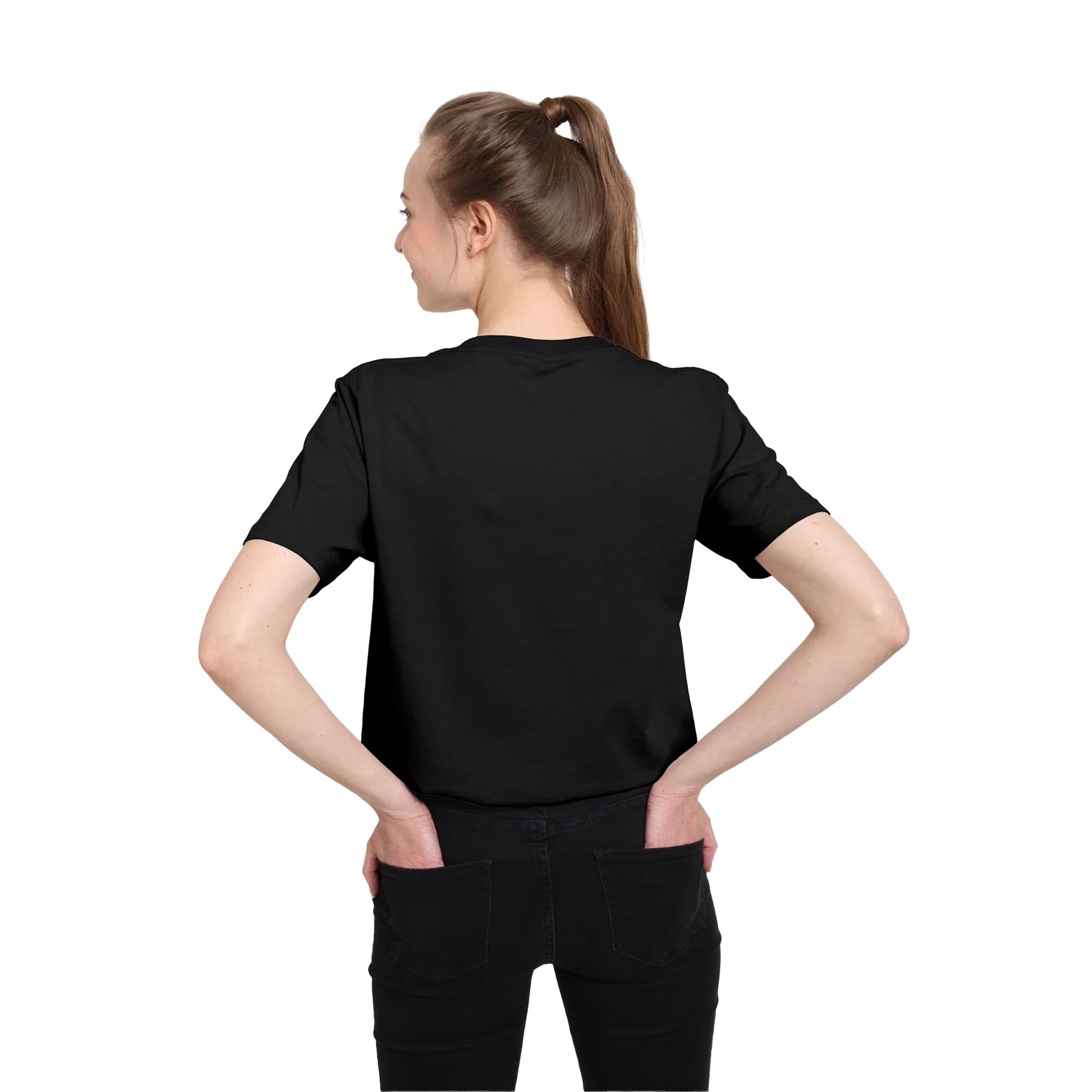 Black - Lifestyle - Apoh Unisex Adult I Heart Paris T-Shirt